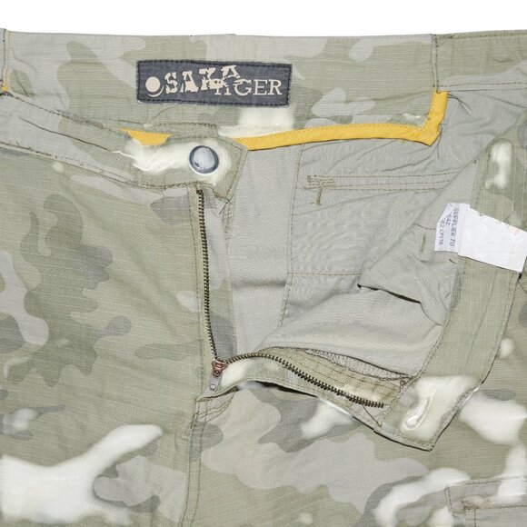 Osaka Tiger Men's Paratrooper Pants Size 42x33 Army Camouflage Fatigue Vintage - Picture 6 of 10